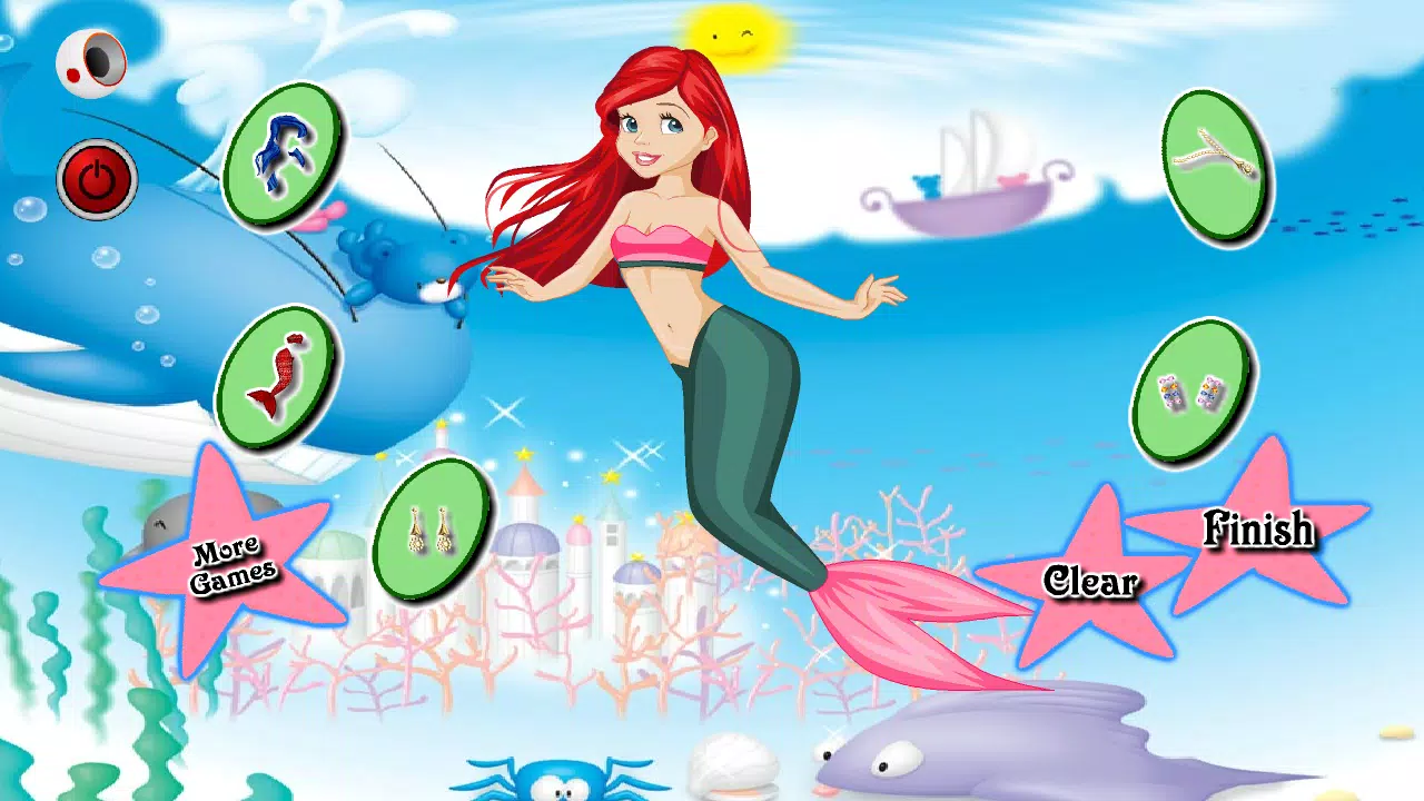 Descarga de APK de Sirena juegos para niñas para Android