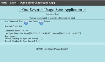 Om Server Sync capture d'écran 1