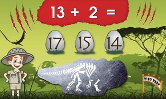 Dinosaur Park Math Lite capture d'écran 2