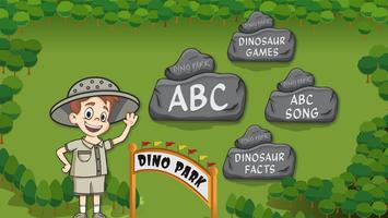 Dinosaur Park ABC Lite الملصق