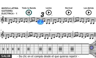 Tocar Guitarra Música Latina الملصق