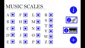 پوستر Music Scales