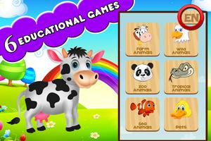 Farm Animals For Toddler plakat