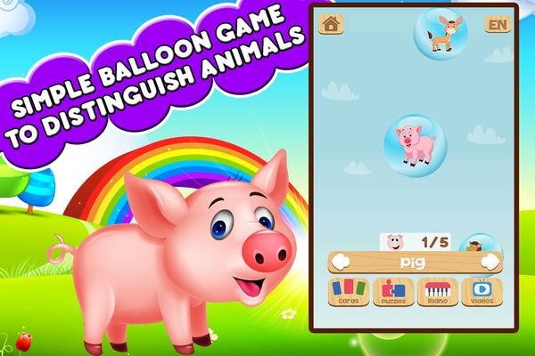 Farm Animals For Toddler - Kids Education Games Screenshots