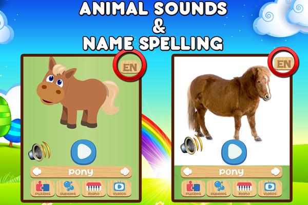 Farm Animals For Toddler - Kids Education Games Screenshots