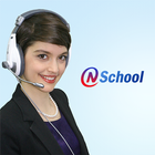 آیکون‌ NSchool,엔스쿨,화상강의,화상교육