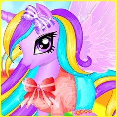 Unicorn Princess Hair Salon APK download
