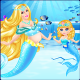 Newborn Ice Mermaid Princess icône