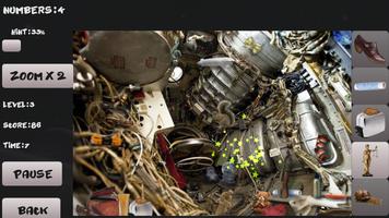 Spaceship. Hidden objects imagem de tela 3