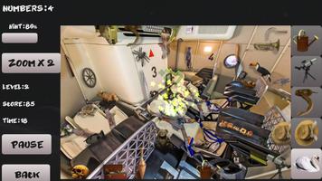 Spaceship. Hidden objects imagem de tela 2