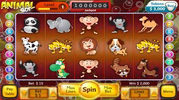 برنامه‌نما Animal Slot Free Slot Machines عکس از صفحه