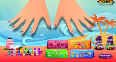 Princess Nail Salon-kids Games скриншот 1