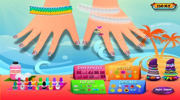 Princess Nail Salon-kids Games скриншот 2