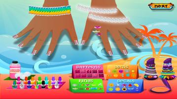 Princess Nail Salon-kids Games syot layar 3