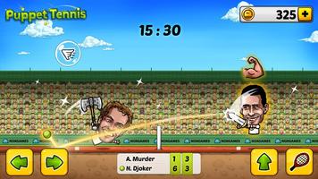 🎾Puppet Tennis - Forehand topspin screenshot 1