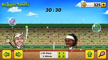 🎾Puppet Tennis - Forehand topspin screenshot 2