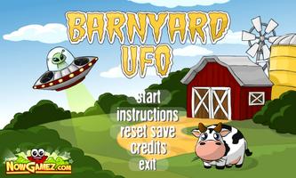 Barnyard UFO fun physics game capture d'écran 2