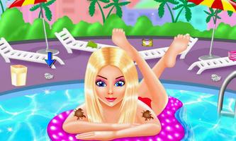Caroline Pool Party Makeover Affiche