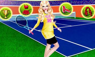 Champion Tennis Girl Games capture d'écran 2