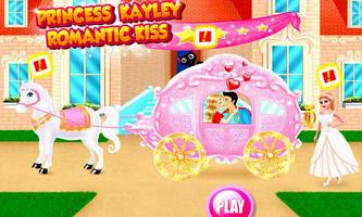 Princess Kayley Romantic Kiss Affiche