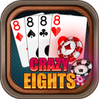 Offline Crazy Eights - Free Ca icône
