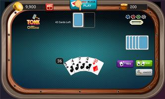 Offline Tonk - Tunk Card Game screenshot 2