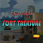 آیکون‌ Escape With Fort Treasure