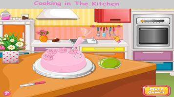 Cooking in kitchen - Bake Cake Cooking Games imagem de tela 3
