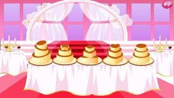 Cake wedding Decoration game Affiche