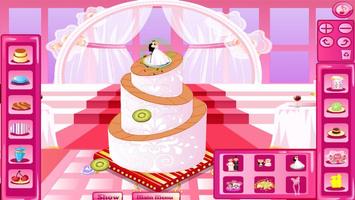Cake wedding Decoration game capture d'écran 2