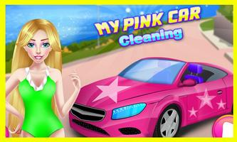 My Pink Car Cleaning पोस्टर