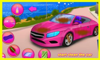 My Pink Car Cleaning imagem de tela 1