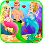 Underwater Mermaid Kissing آئیکن