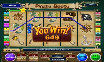 Pirate Booty Slots Affiche