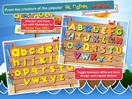 Alphabet Cards for Kids capture d'écran 2