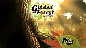Gilded Forest Solitaire Affiche