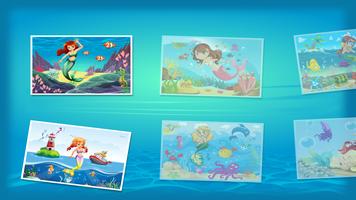 Mermaid Puzzle for Kids скриншот 1