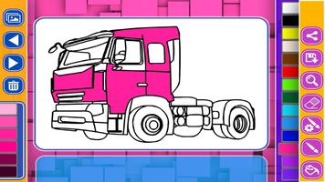 Car Coloring Plakat
