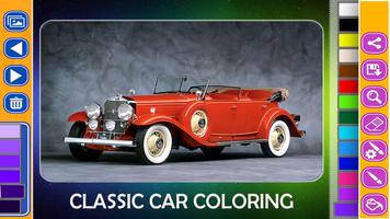 Classic Car Coloring capture d'écran 1