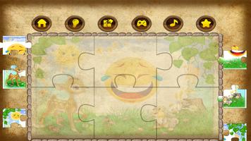 Emoji Jigsaw For Kids syot layar 2