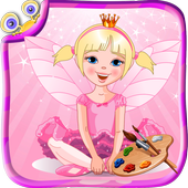 Fairy Princess Coloring icon