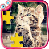Cute Cats Jigsaw icône