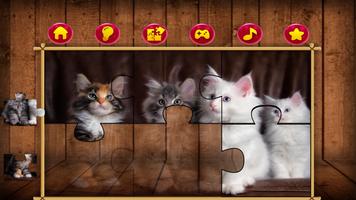 Realistic Jigsaw: Cats ภาพหน้าจอ 2