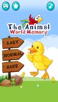 The Animal World Memory Affiche