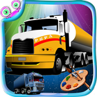 Truck Coloring icon