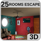 3D 25 Rooms Escape-icoon