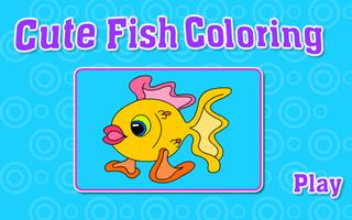 Coloring Game-Cute Fish screenshot 3