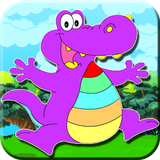 Coloring Game-Proud Alligator icon