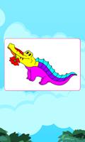 Coloring Game-Proud Alligator screenshot 2