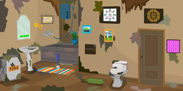 Screenshot 5 for 3D Escape Messy Bathroom